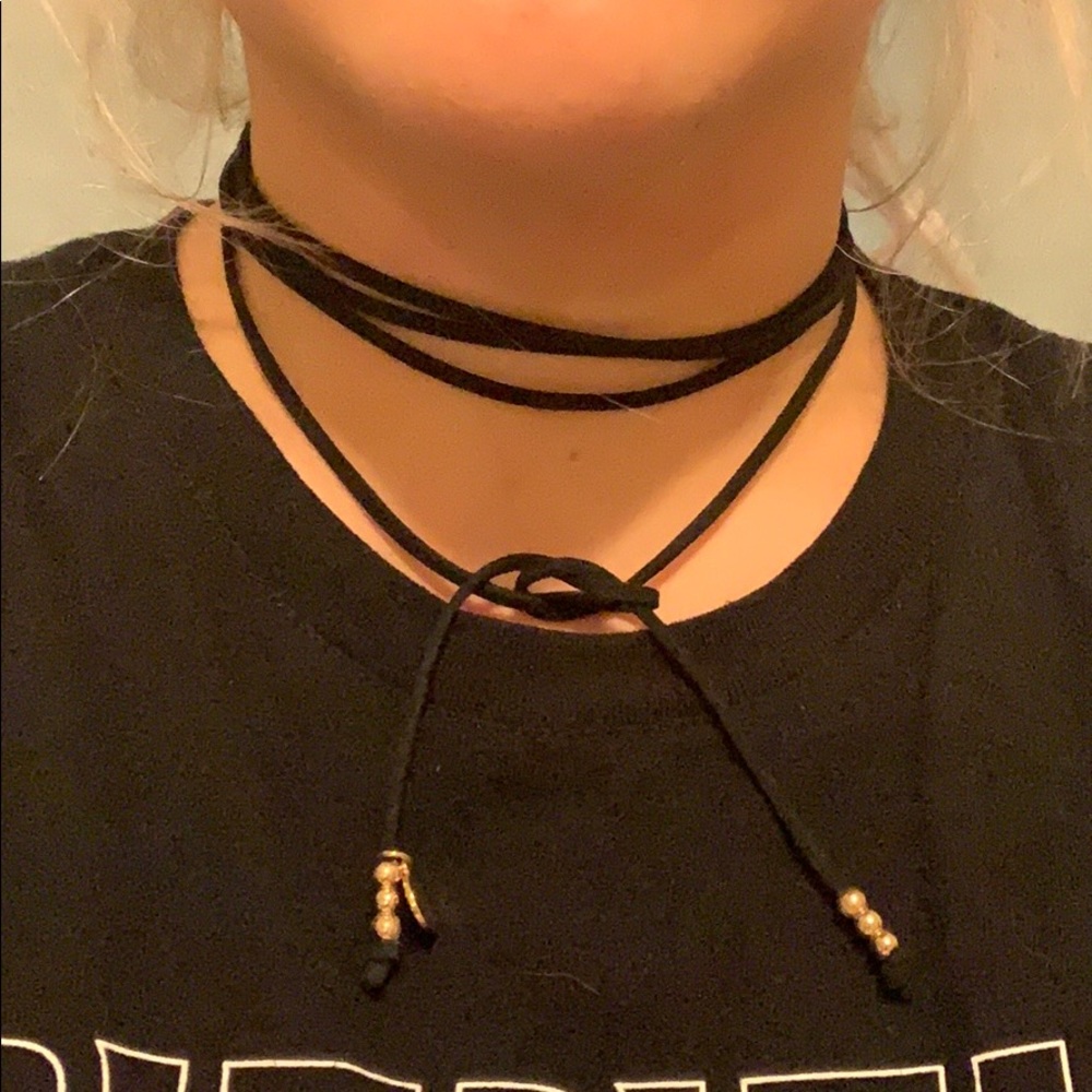 Velvet Wraparound Necklace